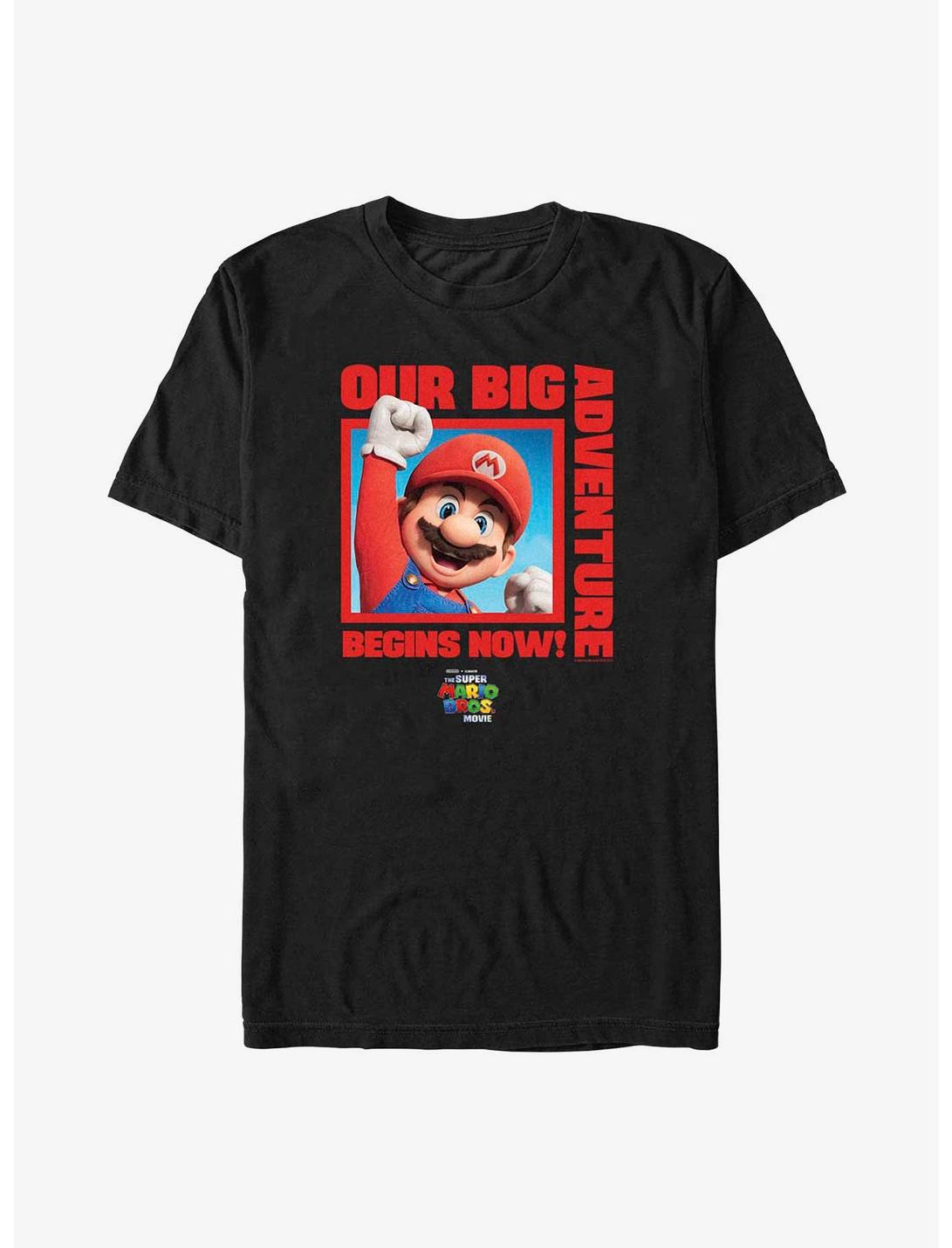 Mario Our Big Adventure Big & Tall T-Shirt