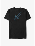 Minecraft Sword Icon Big & Tall T-Shirt