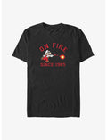 Mario On Fire Big & Tall T-Shirt