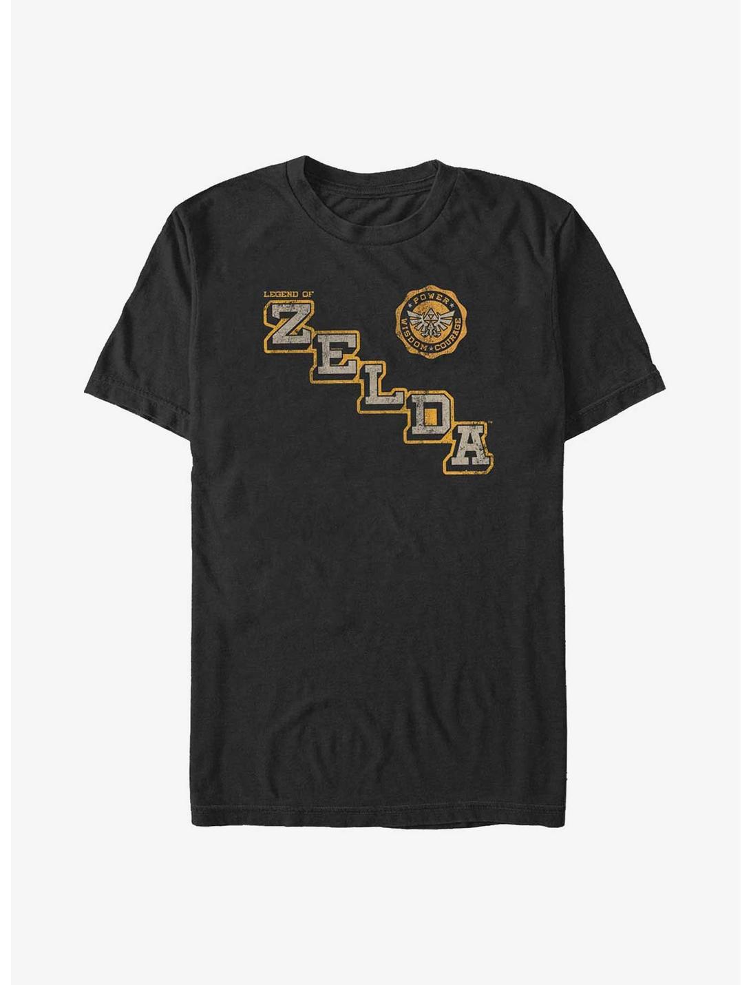 The Legend of Zelda Varsity Triforce Big & Tall T-Shirt