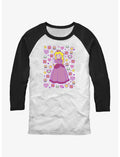 Mario Princess Peach Raglan T-Shirt