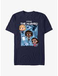 Marvel The Marvels Chibi Heroes Poster T-Shirt