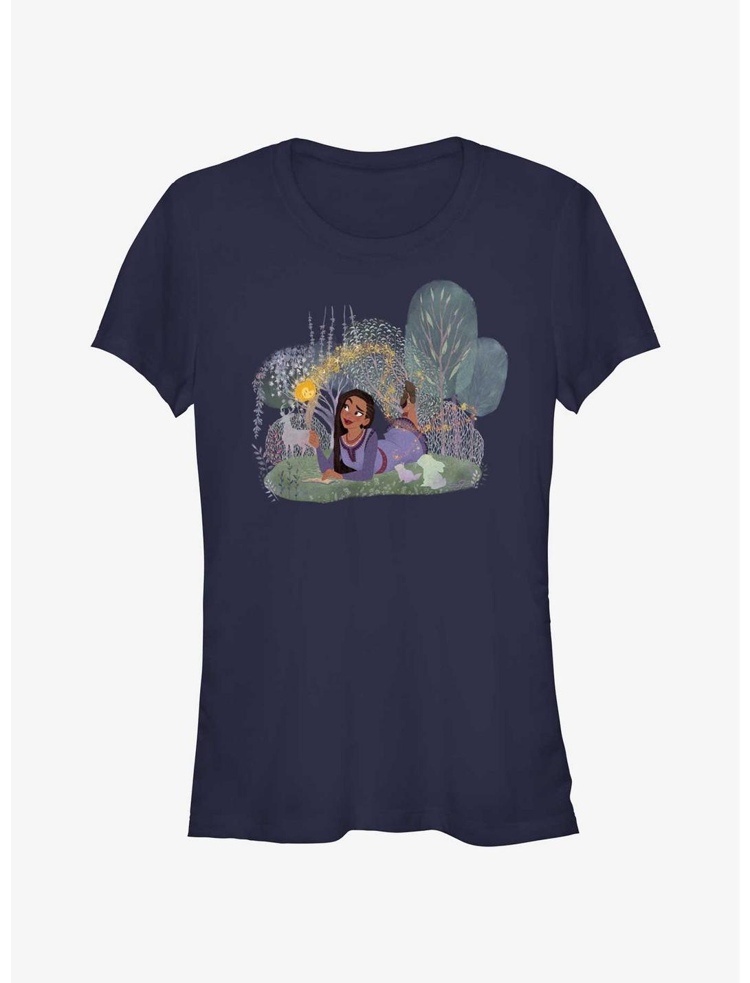 Disney Wish Nature Friends Asha and Star Girls T-Shirt