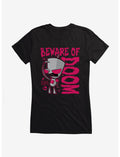 Invader Zim Beware Of Doom Girls T-Shirt