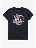 Dance Dance Revolution Dark Wash Boyfriend Fit Girls T-Shirt