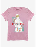 Lovesick Ellie Manga Cover Boyfriend Fit Girls T-Shirt