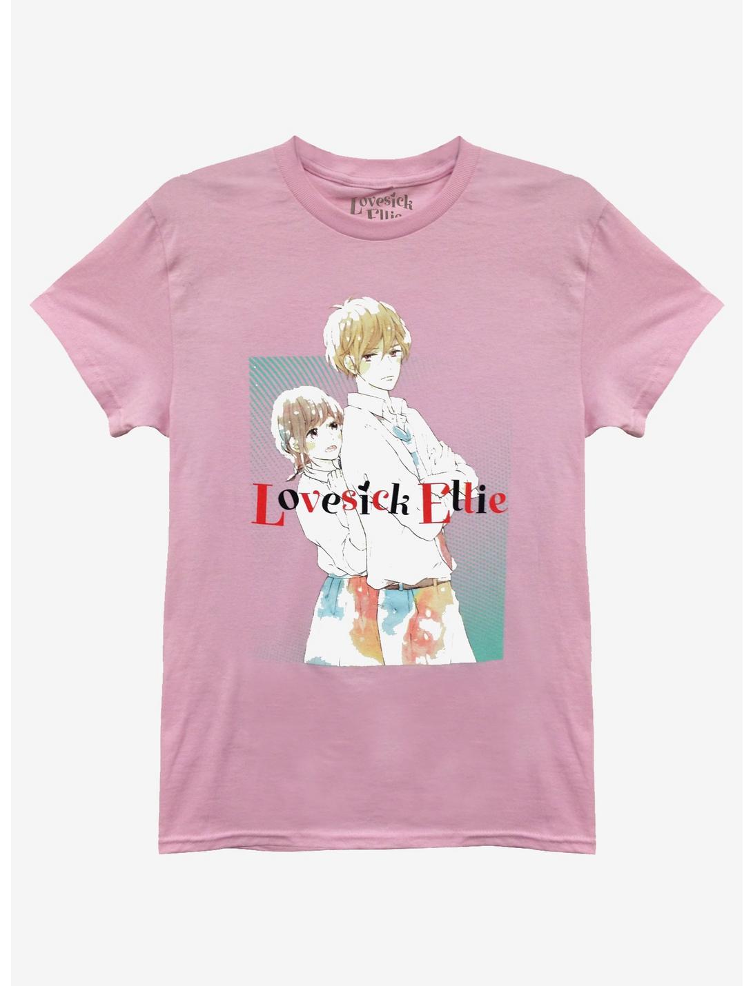 Lovesick Ellie Manga Cover Boyfriend Fit Girls T-Shirt