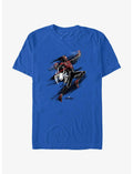 Marvel Spider-Man 2 Game Miles Morales Action Portrait T-Shirt