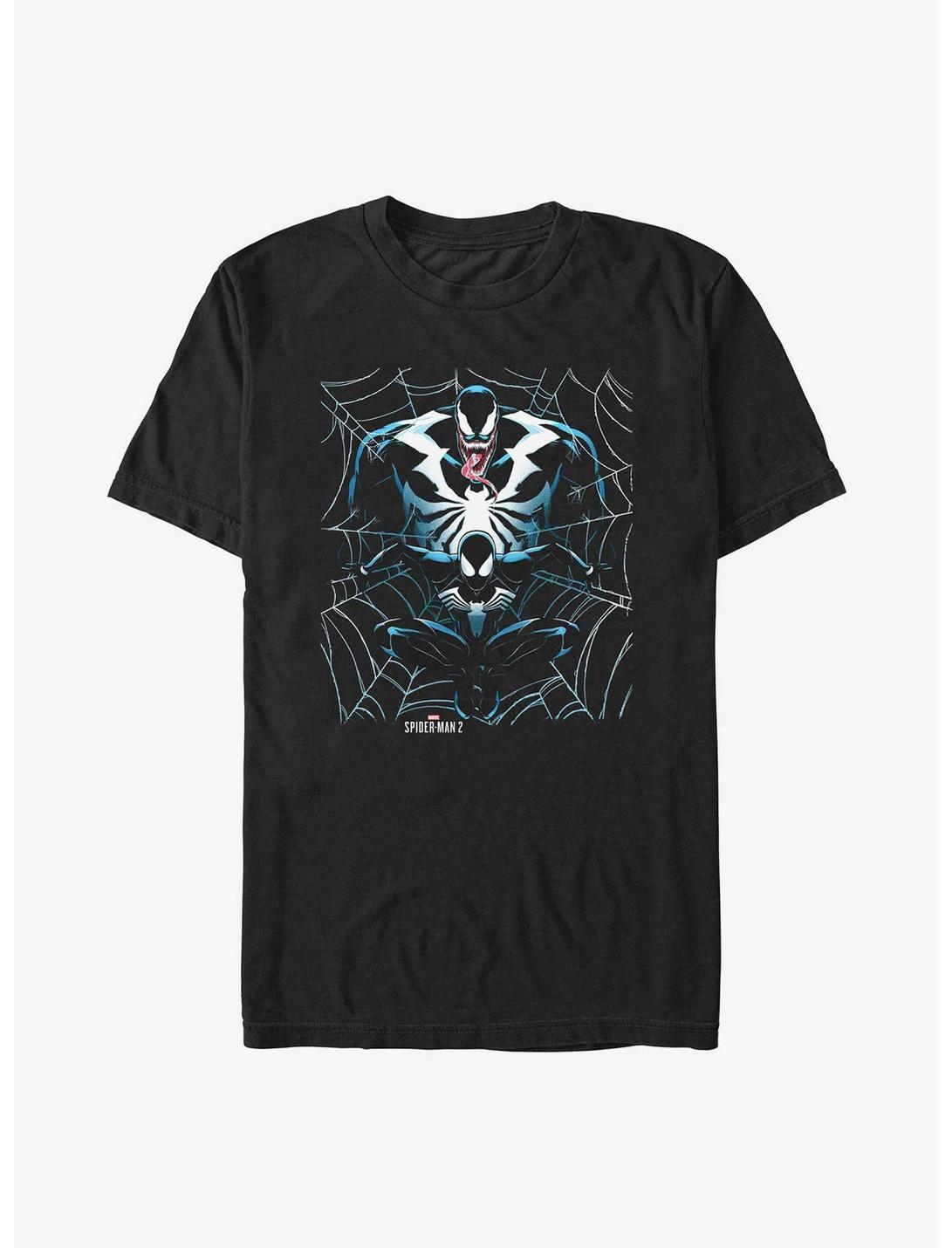Marvel Spider-Man 2 Game Spider-Man Venom Web T-Shirt