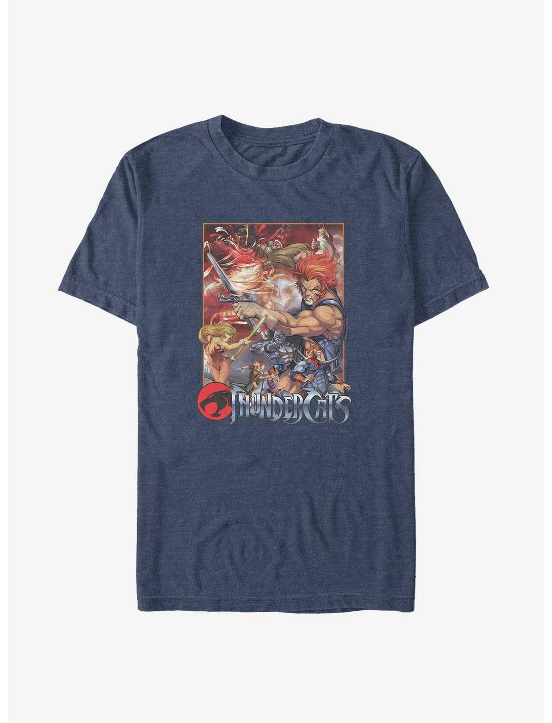 Thundercats Vintage Anime Poster Big & Tall T-Shirt