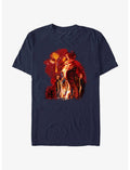 Marvel Fantastic Four Flame Face T-Shirt