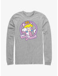 Mario Cat Princess Peach Long-Sleeve T-Shirt