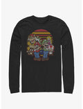 Nintendo Zelda Mario And Friends Long-Sleeve T-Shirt