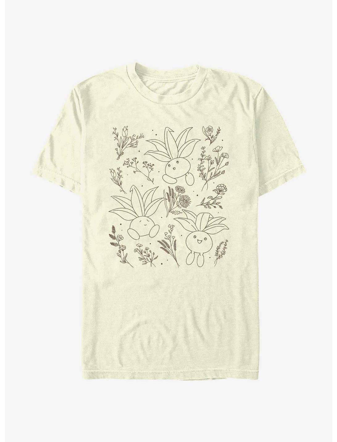 Pokemon Oddish Forest Flowers T-Shirt