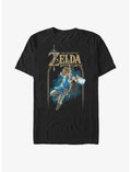 The Legend of Zelda Breath of the Wild Link Archer Heavyweight T-Shirt