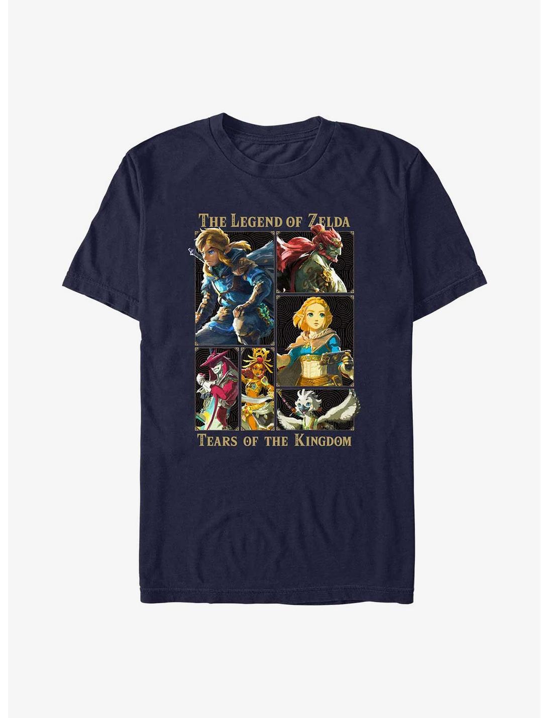 Nintendo Zelda Tears of the Kingdom Boxup Extra Soft T-Shirt
