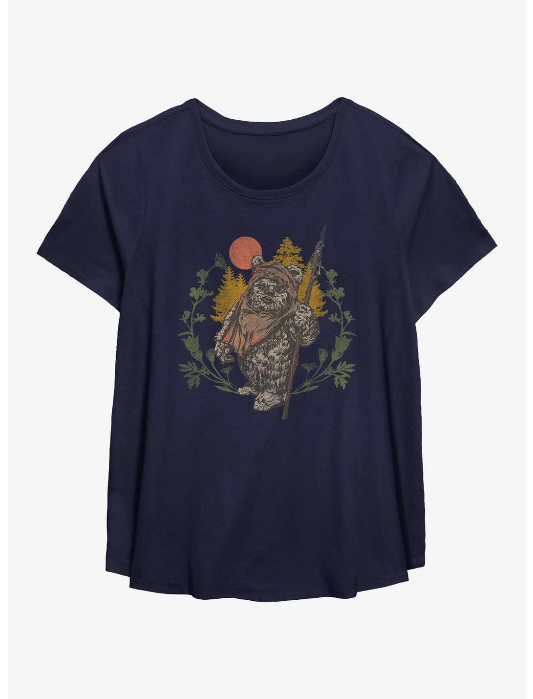 Star Wars Ewok Sunset Girls T-Shirt Plus Size