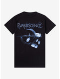 Evanescence Falling Petals Boyfriend Fit Girls T-Shirt