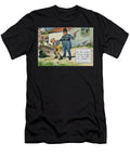 32 the Striker Being Caught No Runs Shall Be Scored From Laws of Cricket Published 1910 Charles Crombie T-Shirt