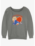 Disney The Muppets Miss Piggy I Am Everything Girls Slouchy Sweatshirt