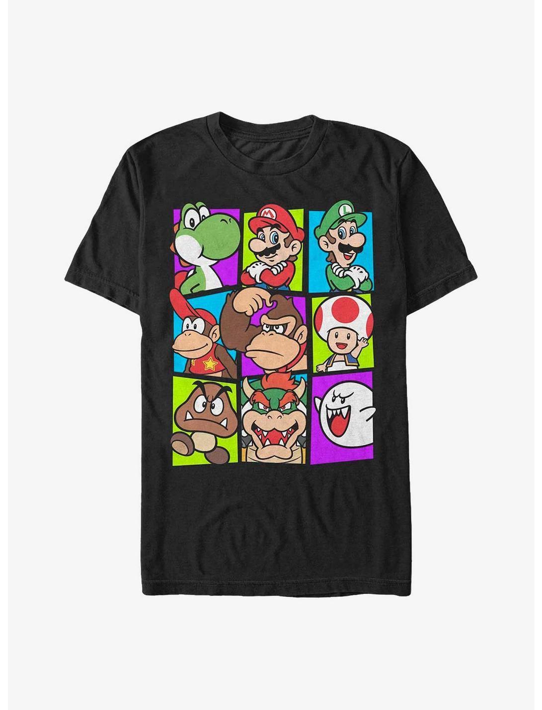 Nintendo Mushroom Cast Heavyweight T-Shirt