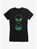 Aliens Rule Girls T-Shirt