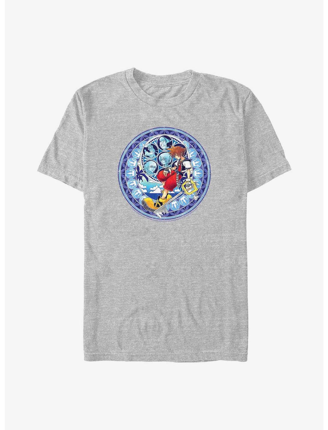 Disney Kingdom Hearts Stained Glass Sora Big & Tall T-Shirt