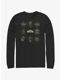 Call of Duty Perks Icon Box Long-Sleeve T-Shirt