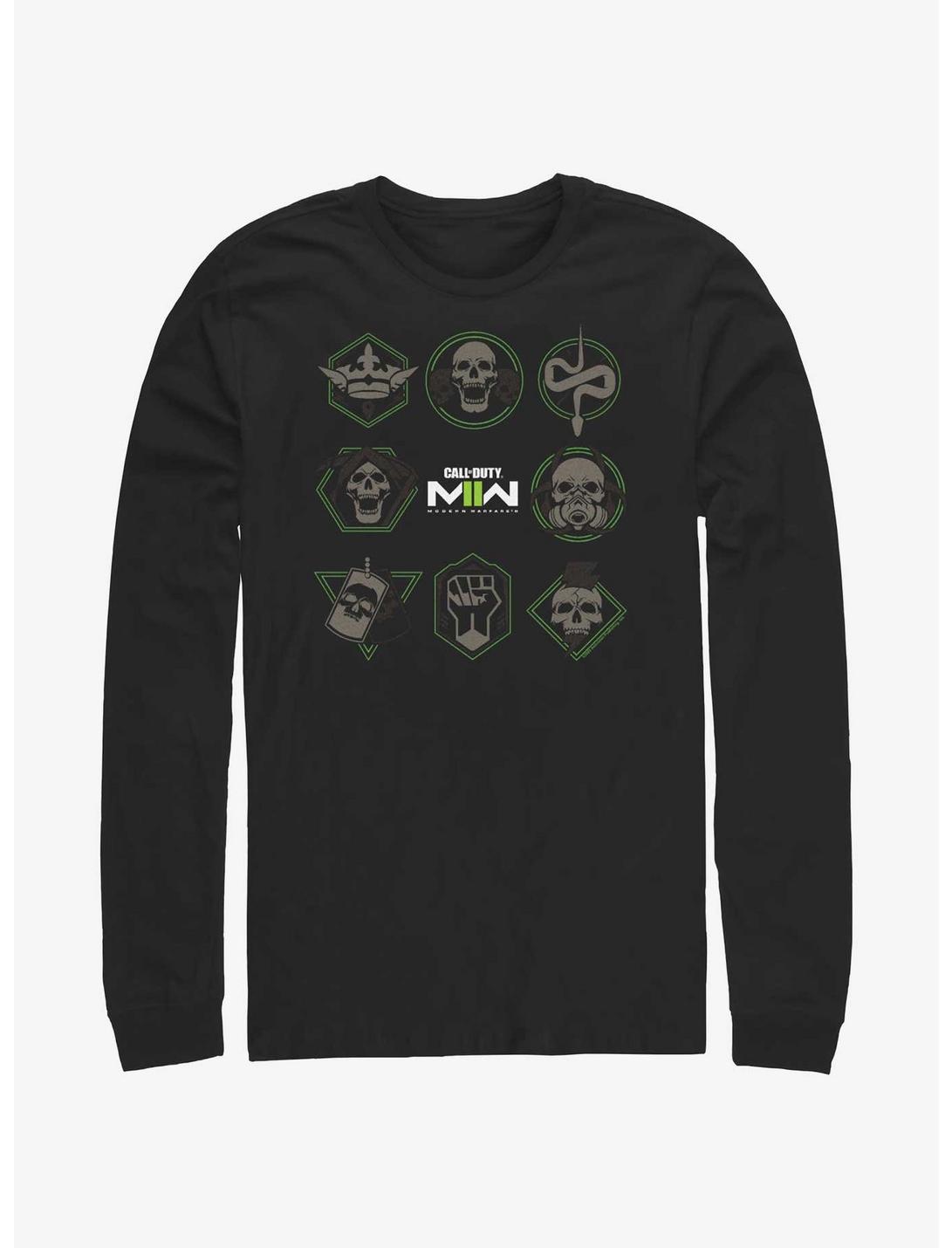 Call of Duty Perks Icon Box Long-Sleeve T-Shirt