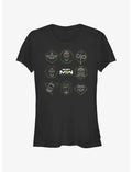 Call of Duty Perks Icon Box Girls T-Shirt