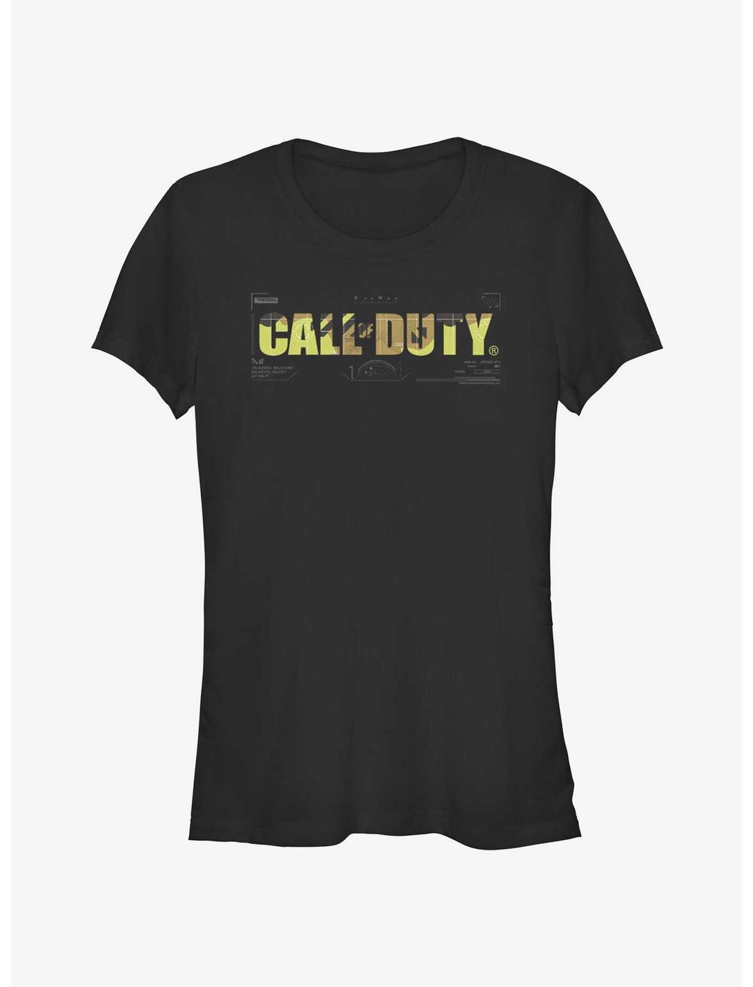Call of Duty Tactical Camo Logo Girls T-Shirt