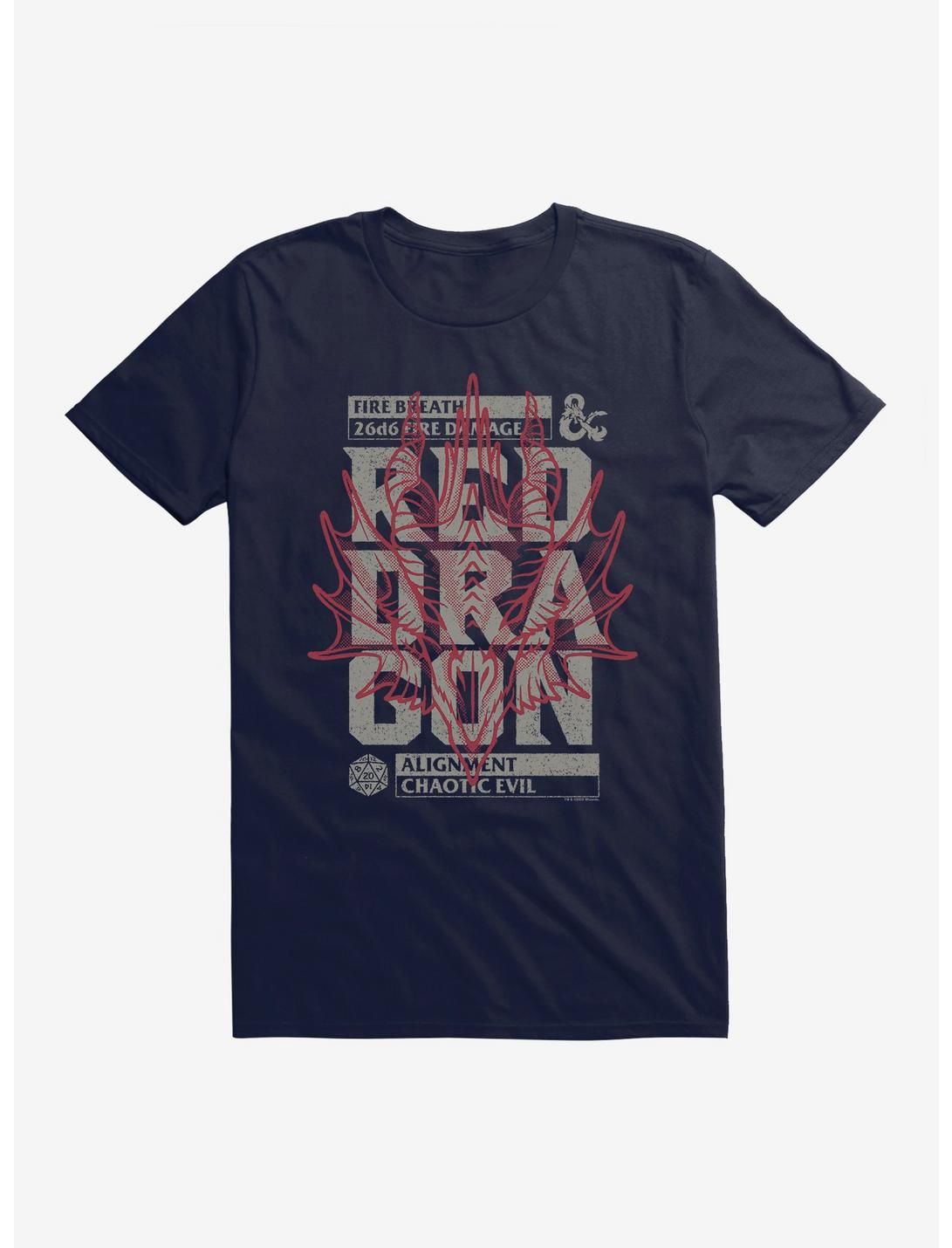 Dungeons & Dragons Red Dragon Stamp T-Shirt