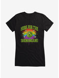 Dungeons & Dragons Here For The Shenanigans Girls T-Shirt