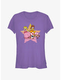 Nintendo Princess Peach & Daisy Star Girls T-Shirt