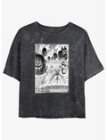 Attack on Titan The Rumbling Poster Girls Mineral Wash Crop T-Shirt