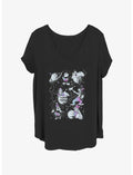 Disney Mickey Mouse Celestial Girls T-Shirt Plus Size