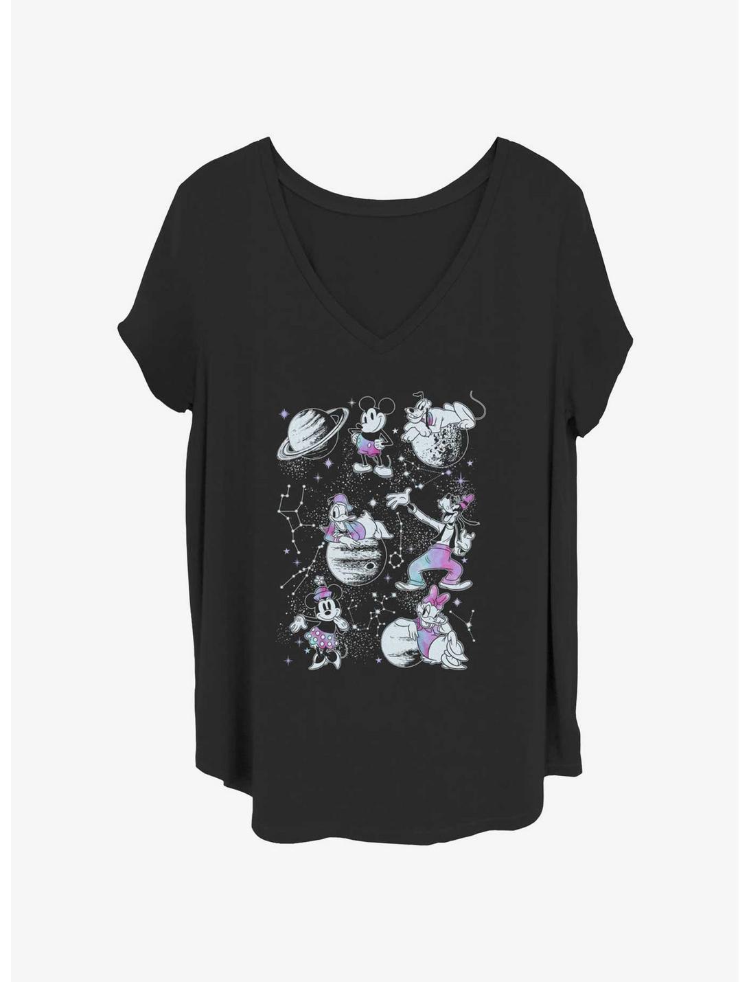 Disney Mickey Mouse Celestial Girls T-Shirt Plus Size