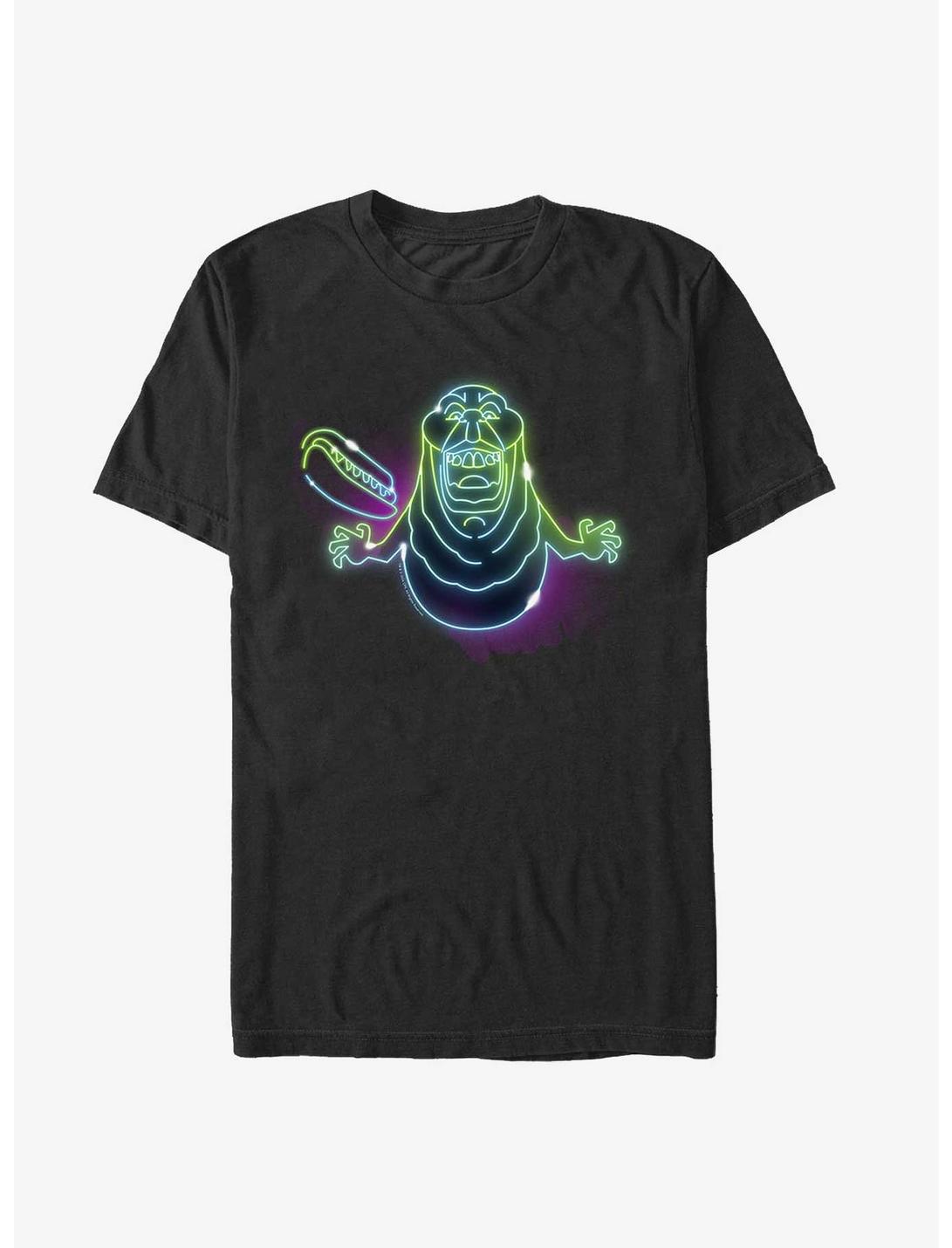 Ghostbusters: Frozen Empire Neon Lights Slimer T-Shirt