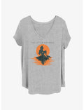 Disney The Little Mermaid Minimal Mermaid Girls T-Shirt Plus Size