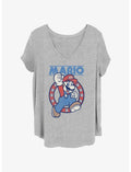 Nintendo Mario Classic Coin Girls T-Shirt Plus Size