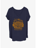 Back to the Future Visit Hill Valley Girls T-Shirt Plus Size
