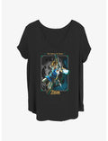 Nintendo Hyruleglypics Girls T-Shirt Plus Size