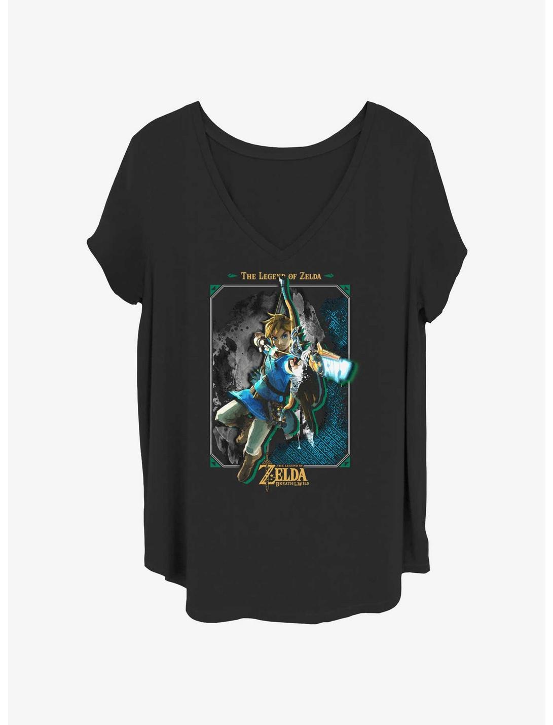 Nintendo Hyruleglypics Girls T-Shirt Plus Size