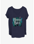 Disney The Haunted Mansion Hurry Back Girls T-Shirt Plus Size