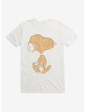 Peanuts Snoopy Stencil T-Shirt