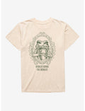 Hydrate Before You Diedrate Frog Portrait Mineral Wash T-Shirt