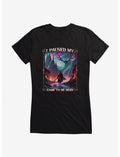 Adventure I Paused My Game To Be Here Girls T-Shirt