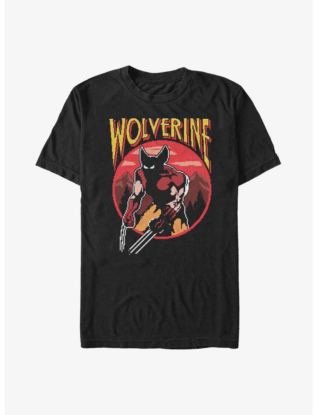 Marvel X-Men Wolverine Nes Game Big & Tall T-Shirt