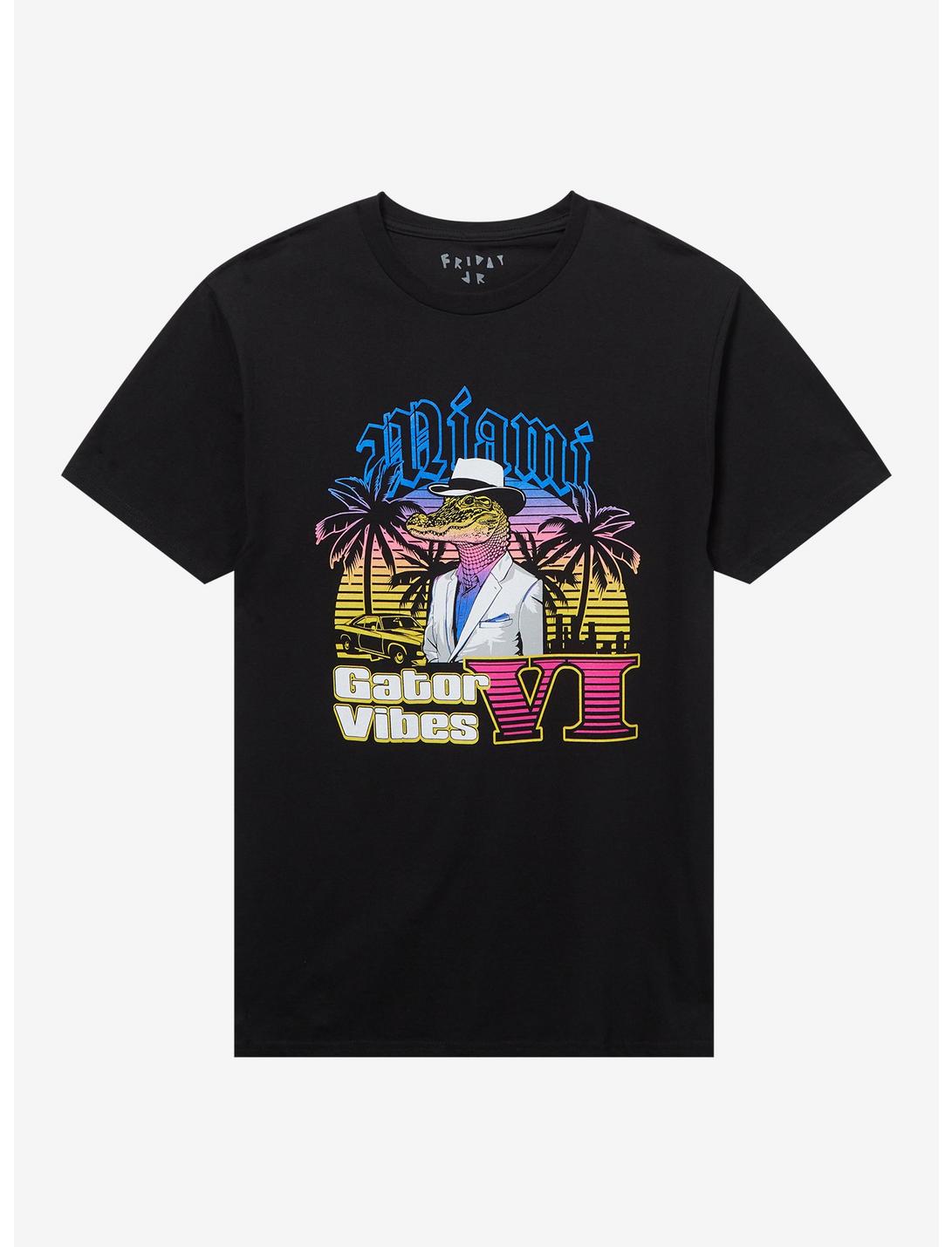 Miami Gator Vibes T-Shirt By Friday Jr.