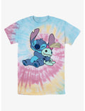 Disney Lilo & Stitch Hugging Scrump Tie-Dye T-Shirt